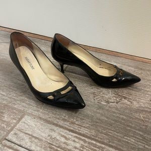 Sarah Flint black patent heels 36.5